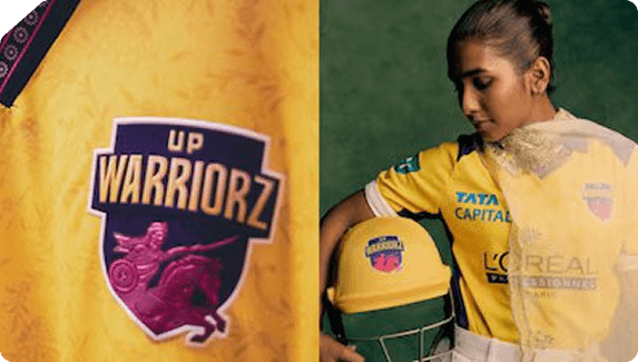 Tradition Meets The Crease: UP Warriorz's New Jersey Showsoff Banarasi Heritage